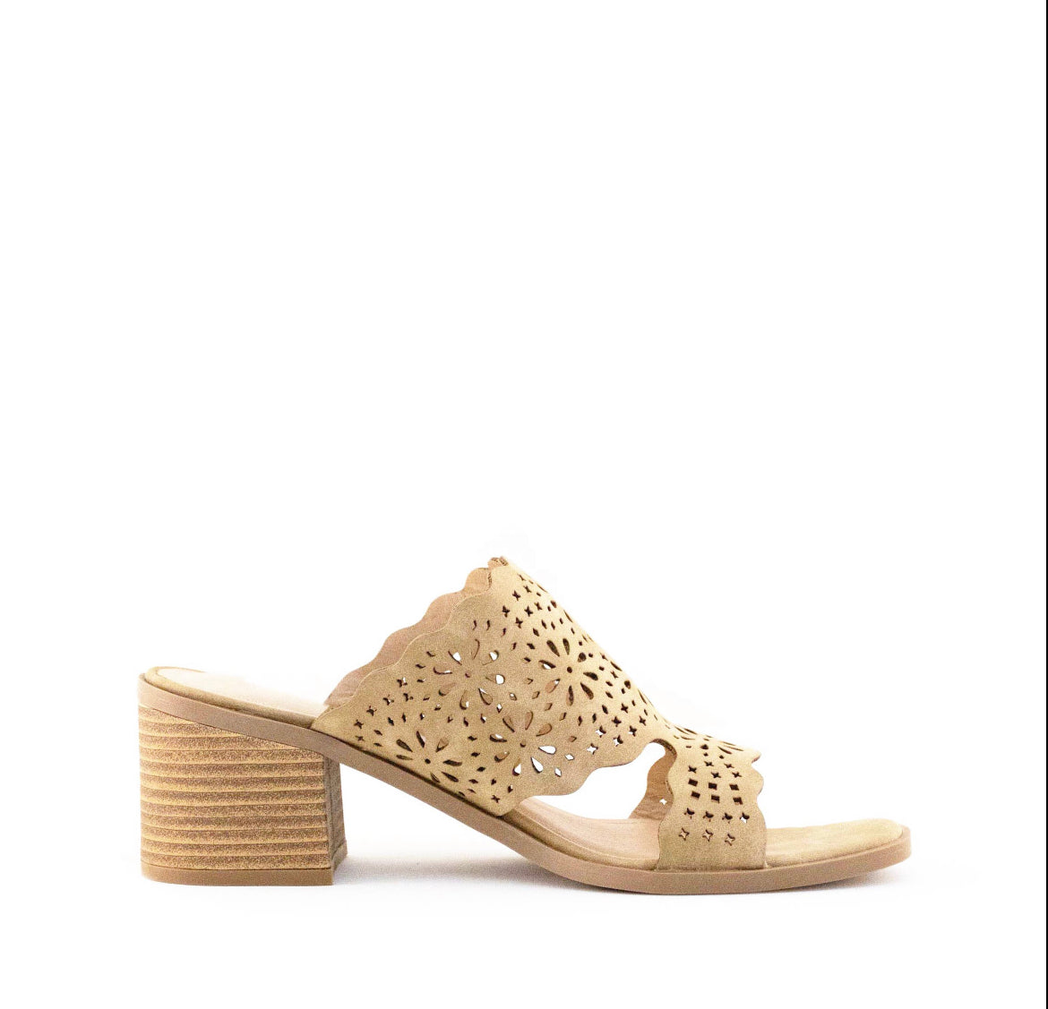 Boho Block Heeled Sandal Fashion Gem Apparel