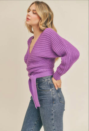 Petra Wrap Sweater
