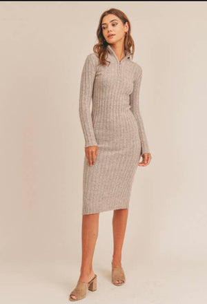 Macey Knit Midi Dress