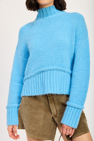 Macie Mock Neck Sweater