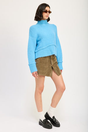 Macie Mock Neck Sweater