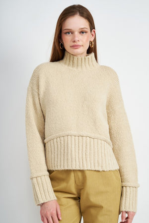 Macie Mock Neck Sweater