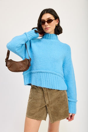 Macie Mock Neck Sweater