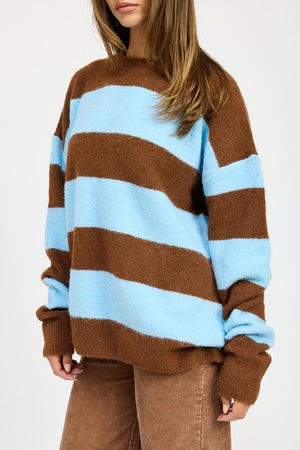 Olivia Oversized Striped Sweater