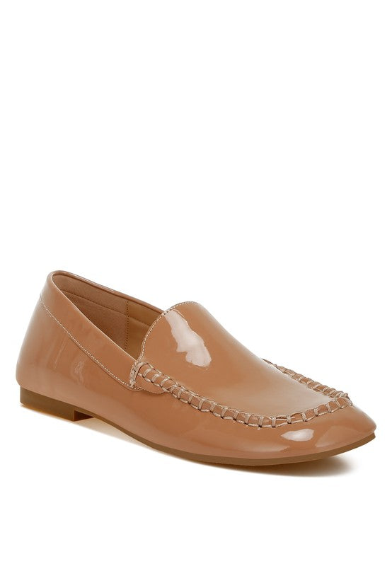 Dama Patent Pleather Loafers