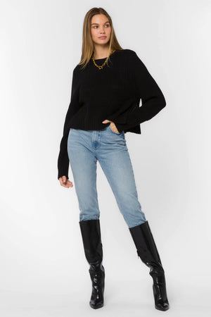 Korina Black Sweater