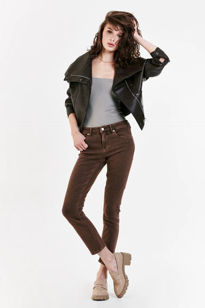 Kingston Coffee Vegan Leather Jacket