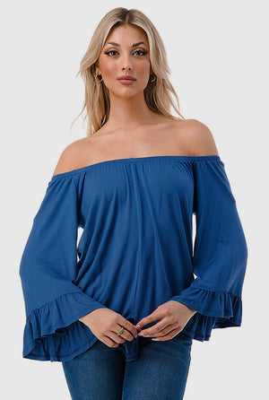 Date Night Top - Indigo