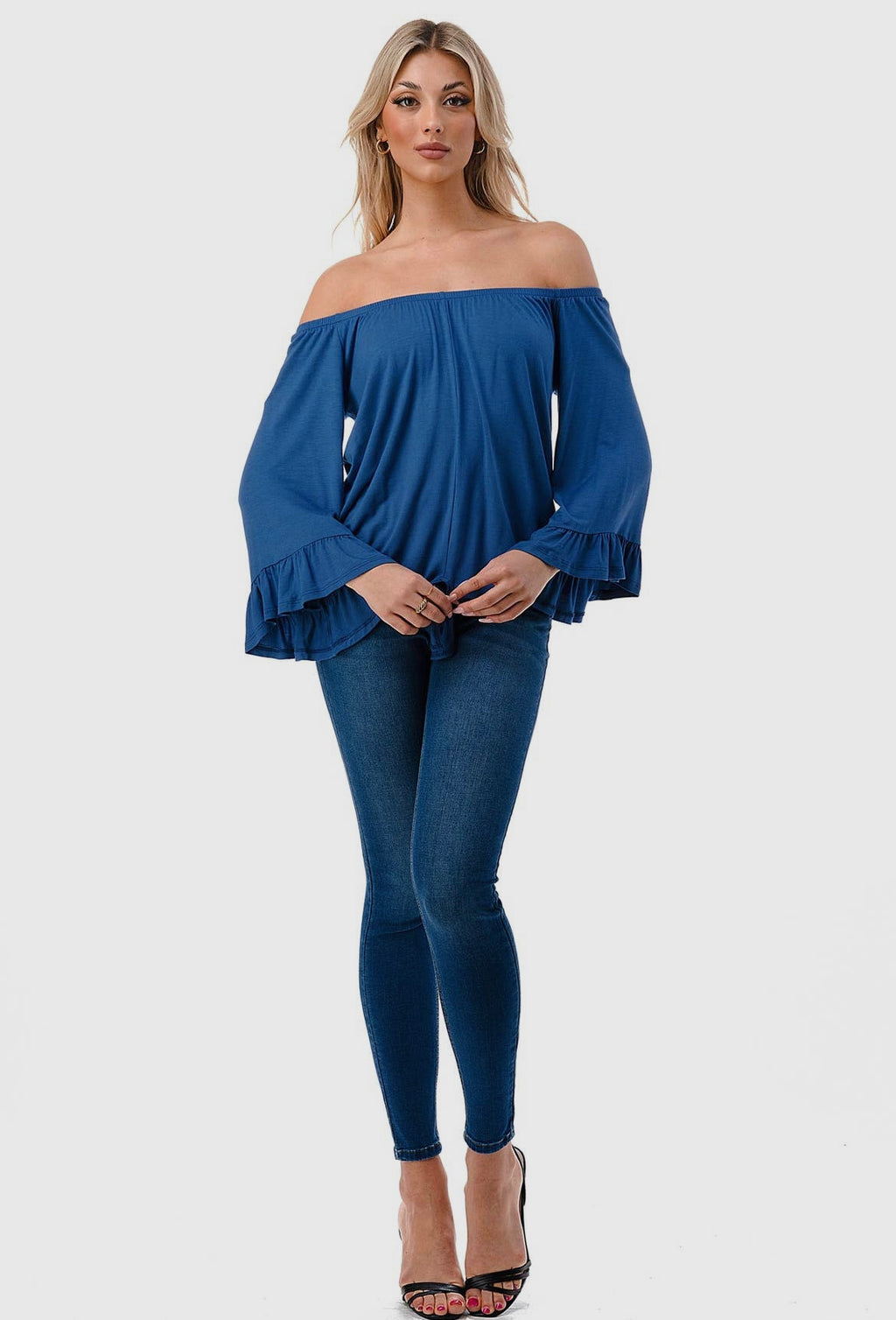 Date Night Top - Indigo