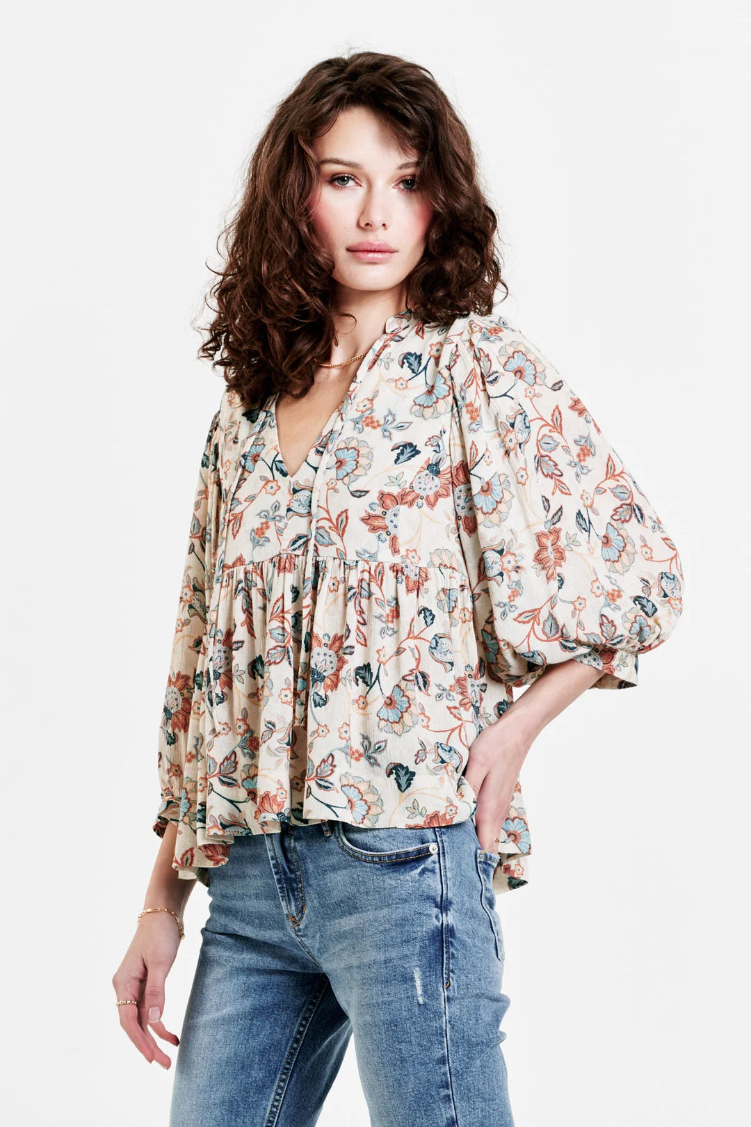 Malia Floral Bloom Blouse