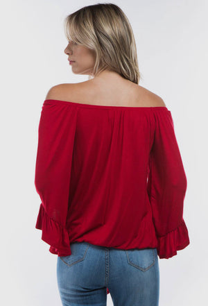 Date Night Top - Red