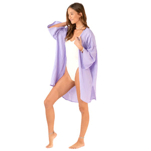 Ube Sorbet Cotton Cover Up