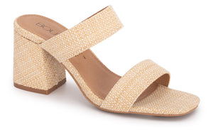 Divine Raffia Sandal