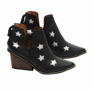 Silver Stars Black Boots