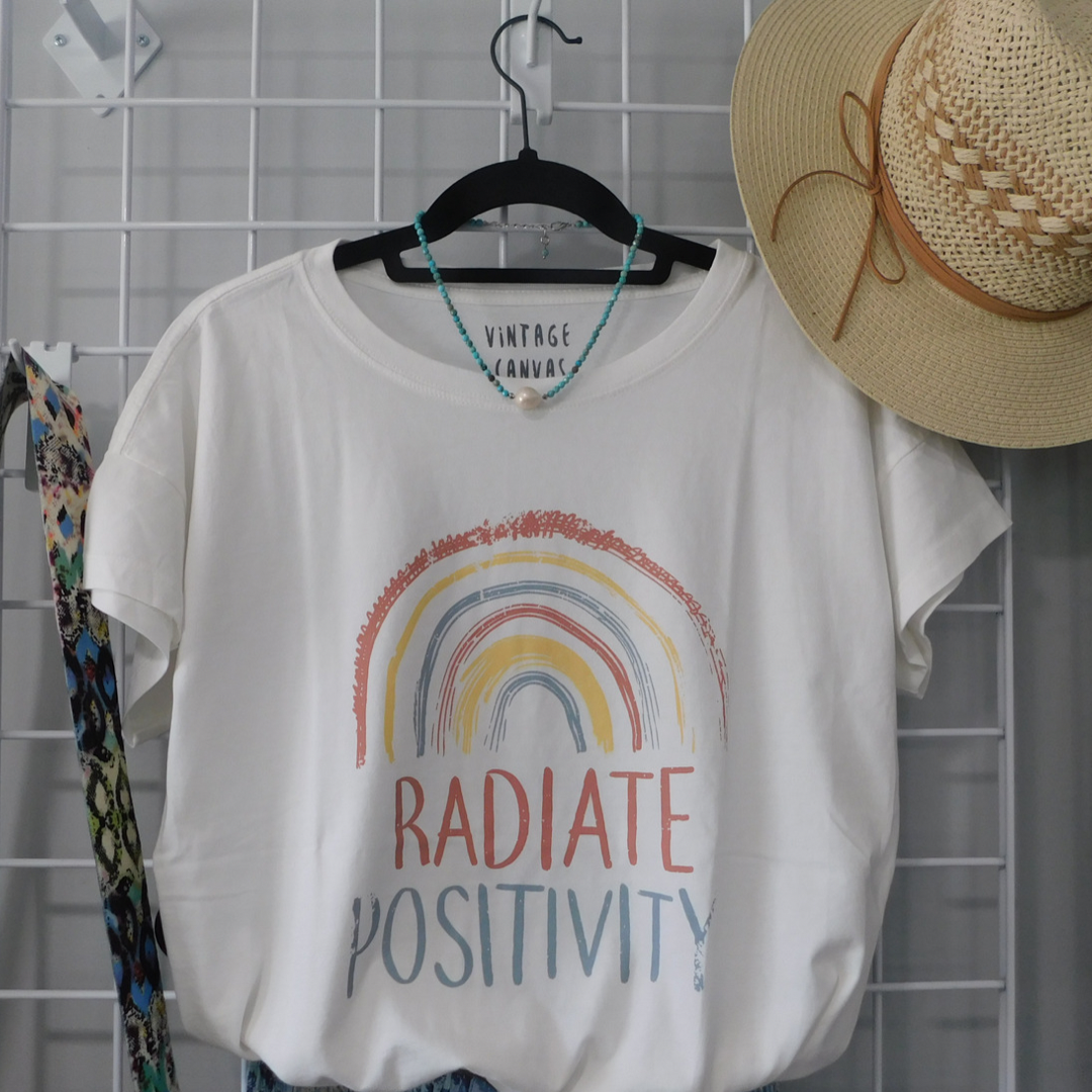 Radiate Positivity Graphic Tee