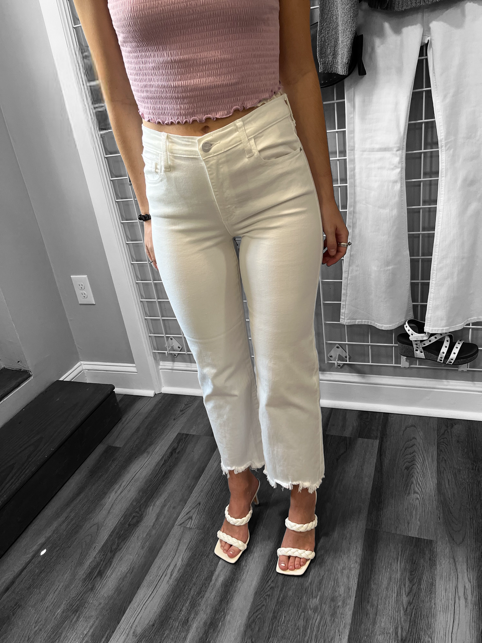 Vanilla Cropped Jeans